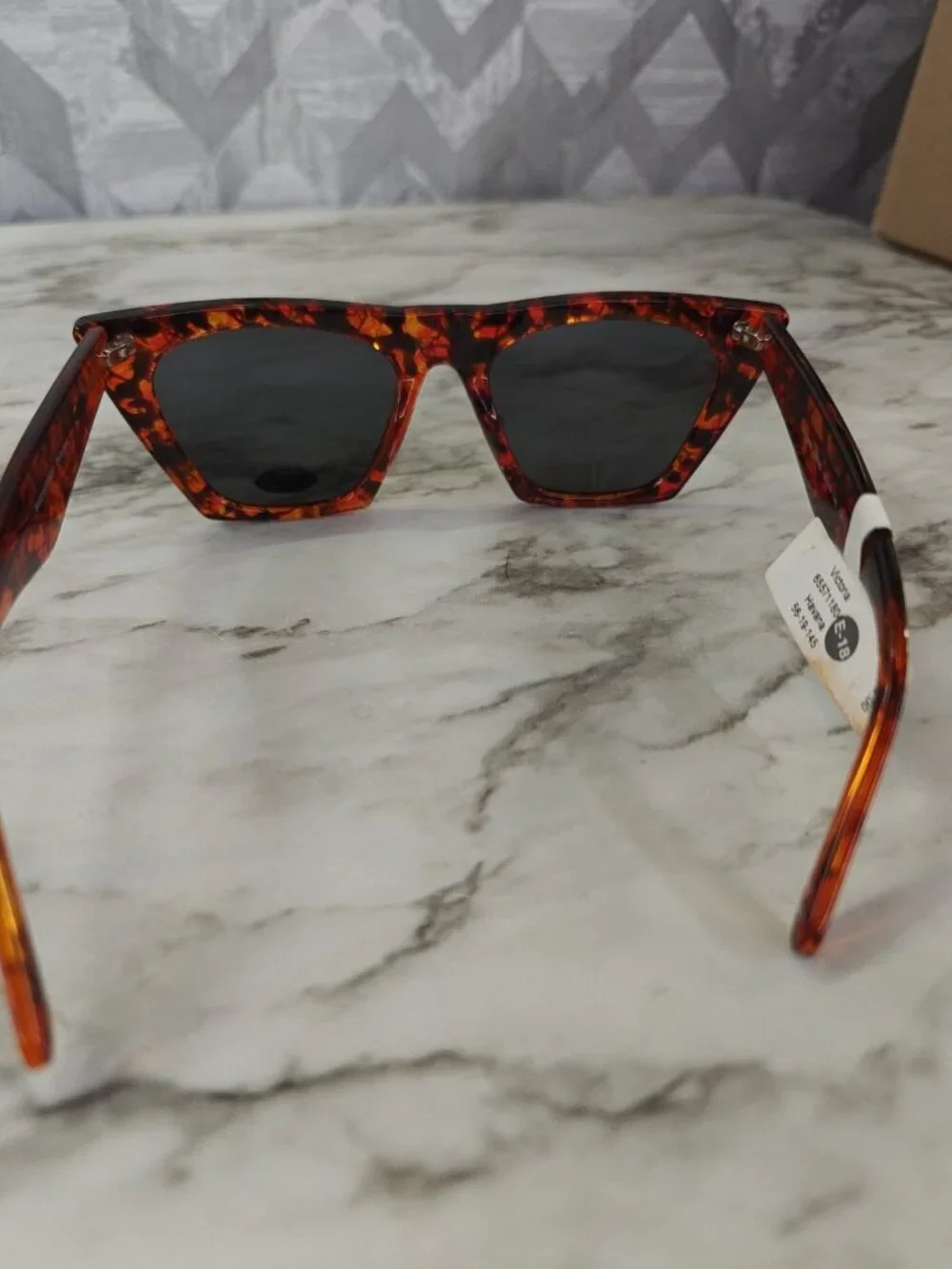 PRIVÉ REVAUX Rx’able Polarized Sunglasses, Victoria, Cat Eye, Havana, 56-19-145